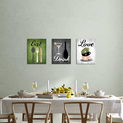 3 Piece Wrapped Canvas Print