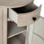 Table de bout cylindrique pivotante en bois massif avec rangement Regan-33641557