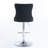 Swivel Velvet Barstools with Adjusatble Seat Height-1880070283-1880070258