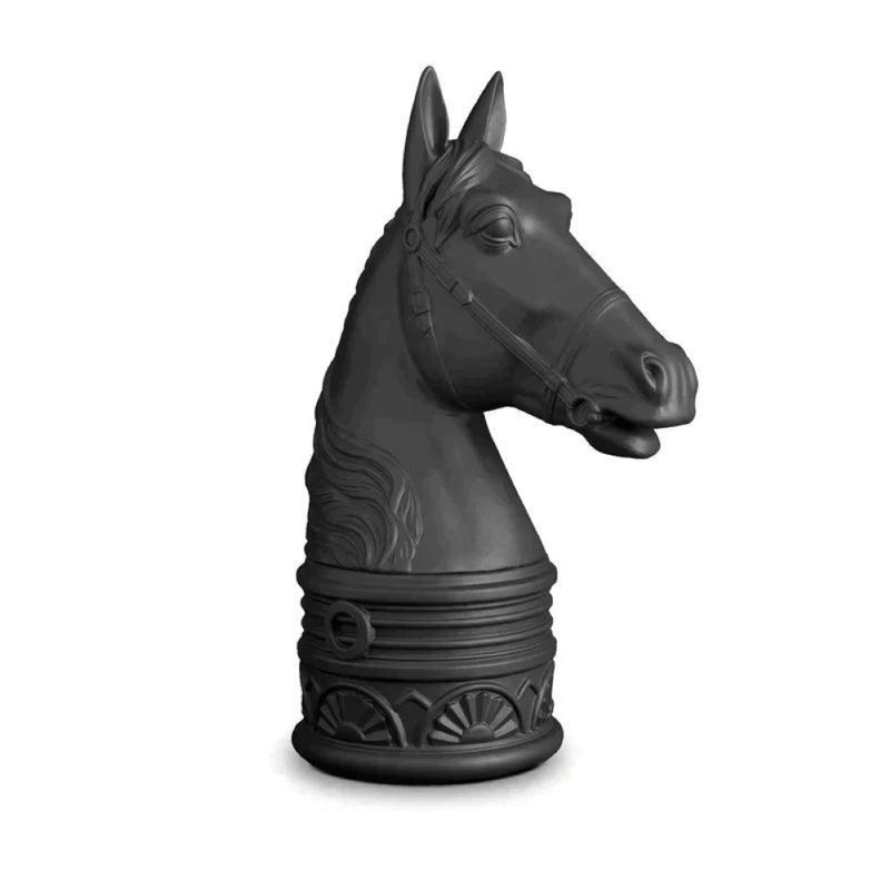 Horse Bookend, Black