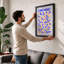 Flower Market Beijing Mid-Century - Framed Print-308593410-308593415