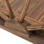 Passerelle de jardin en bois Outsunny