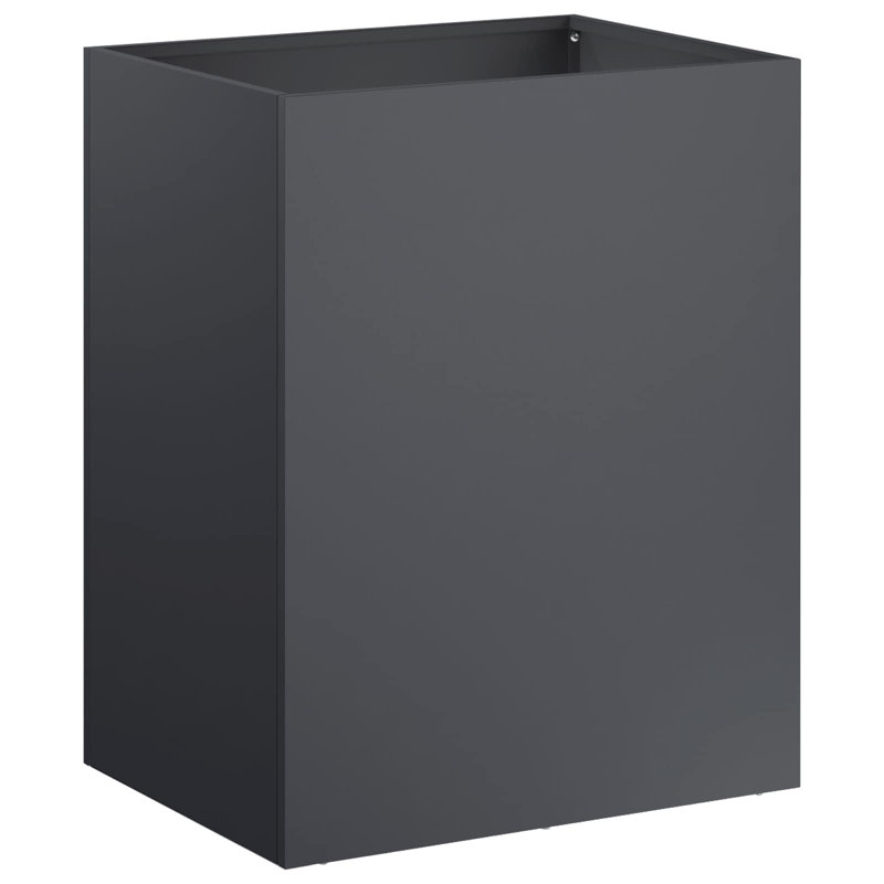 Planter, 40cm H x 40cm W x 30cm D, Anthracite, 2