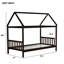 Lit simple avec fonction en forme de maison - Rangez facilement les articles sous votre table-1365325059