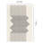 Fresno Cream Black Parallel Lines Area Rug-102210989