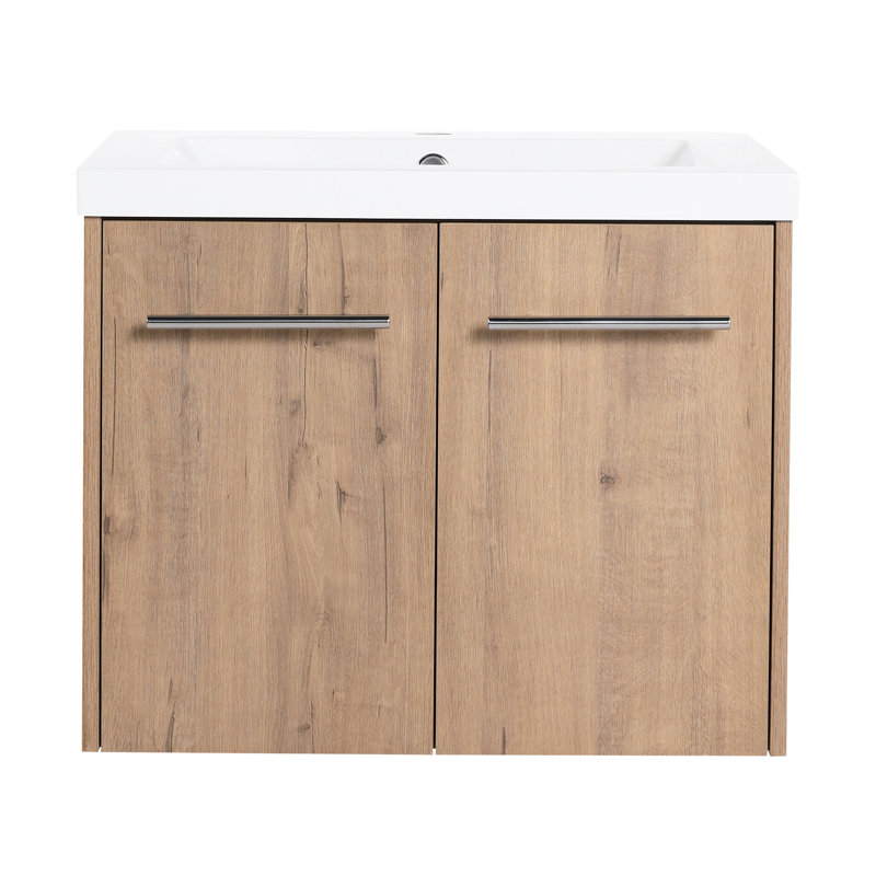 Casier de salle de bain 24 po avec lavabo - Solution de rangement pratique pour armoire spacieuse, 24"