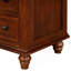 Armoire de rangement en bois durable à 3 tiroirs avec plateau coulissant, idéale pour un décor organisé et élégant-2126626406