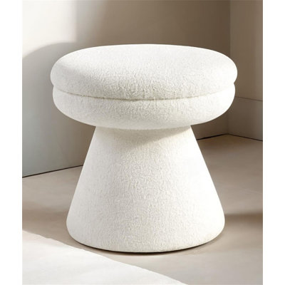 Round Top Accent Stool by Ivy Bronx