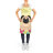Easter No Pattern Bib Apron-813778088-813778104