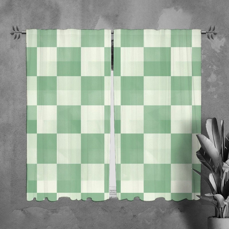 Paire de rideaux obscurcissant en polyester Breiana, L 40 po x L 82 po