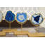 Sculpture Agate Slice sur un support