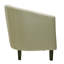 Isadora Faux Leather Barrel Chair-26120247