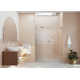 Eclipse 56 - 60 in. x 78 in. Fully Frameless Sliding Shower Door