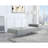Modern Sofaquenti  Melange Velvet Sofa Bed W/Pillow