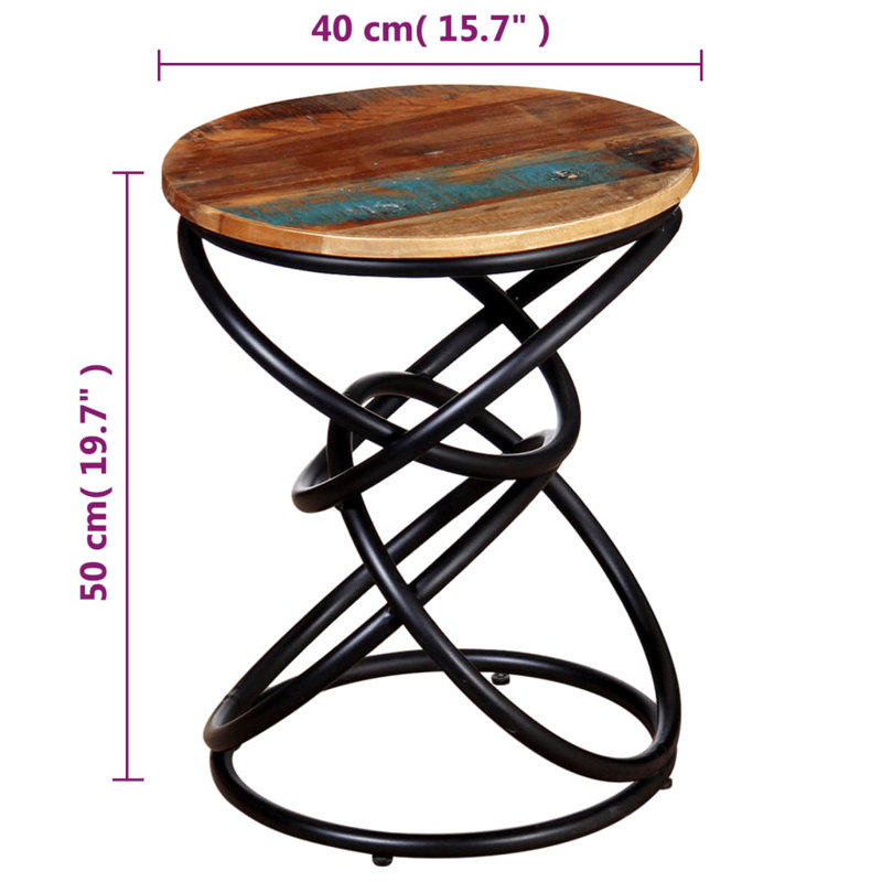 Glass End Table