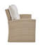 143.5 cm W Wicker Loveseat with Cushions