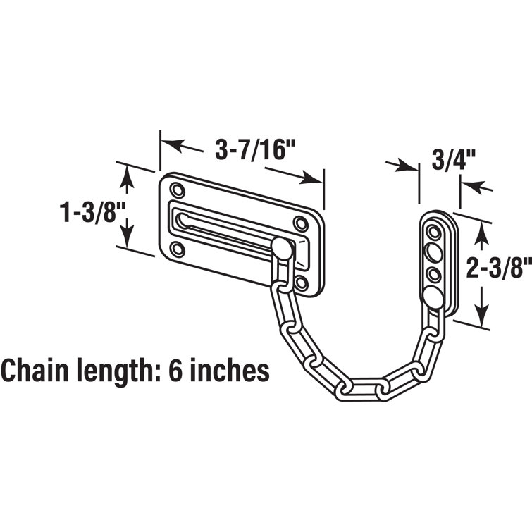 Prime-Line Door Guard | Wayfair