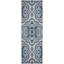 Tapis floral bleu Hertel-27431890