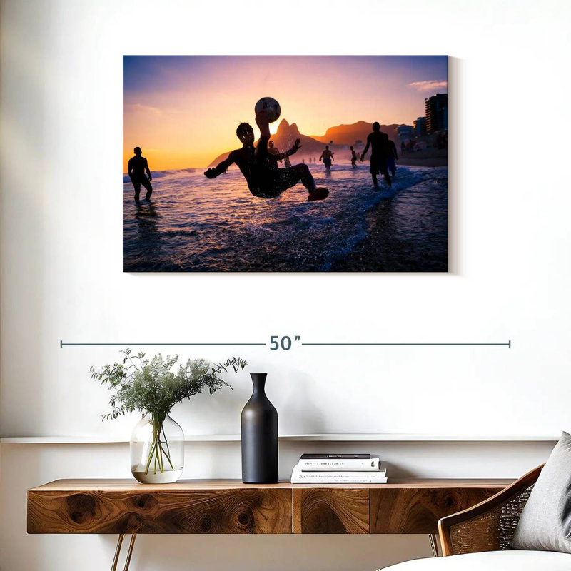 Sport de football sur plage Sireci, H 24 po x l 36 po
