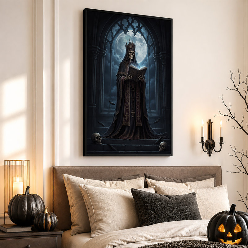 Art mural sur toile Halloween, H 18 po x l 12 po