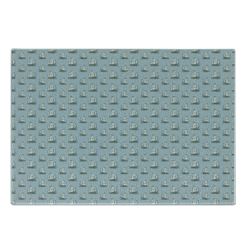 Planche à découper en verre trempé Ambesonne