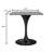 Heatherton Square Dining Table with Resin Top and Powder-Coated Steel Pedestal Base-1466214567