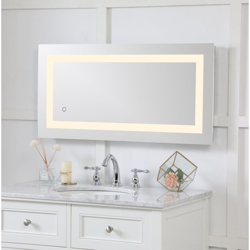 Scoles Flat Wall Mirror, 36" x 18"