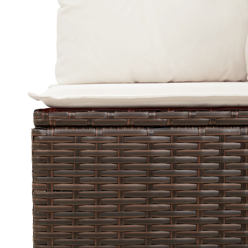 121cm Wide Patio Sofa with Cushions
