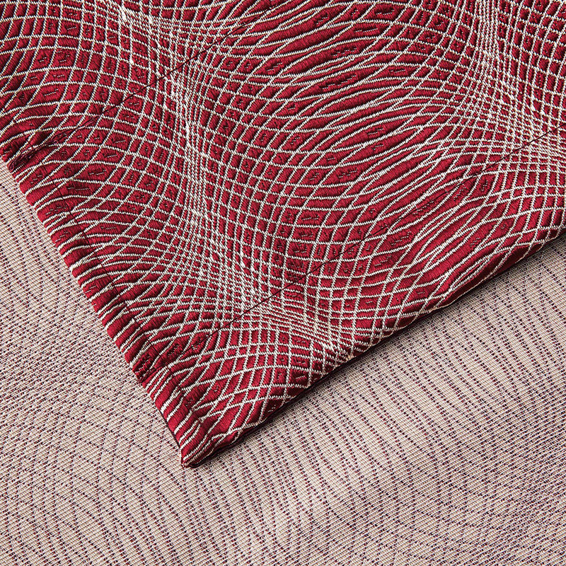 Tailored Window Valance, Burgundy