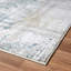 Tapis abstrait gris clair / bleu Carrsville-1632361771