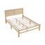 Ensemble de lit plateforme en bois 1pc-2080236978