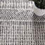 Glamour Hand Tufted Viscose/Wool Southwestern Rug in Charcoal/Ivory-911361308
