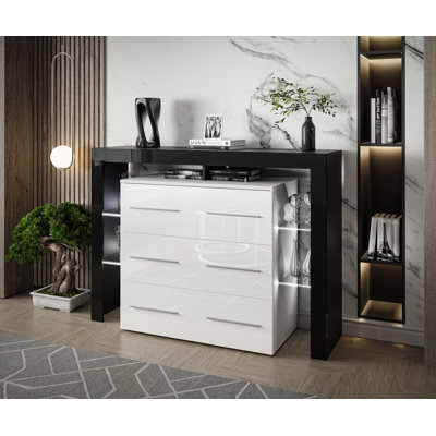 Ametra 140cm W 6 - Drawer Chest of Drawers