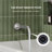 Tub and Shower Faucet Set , 9" Rainfall Shower Head with 3‑Setting Handheld Shower-109786358