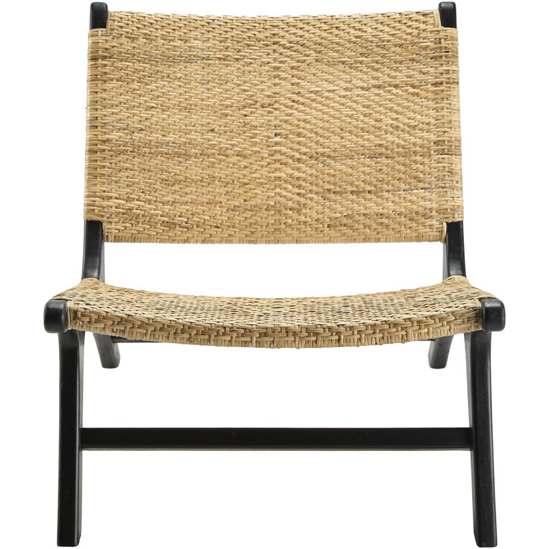 Bevans Modern Accent Chair, Wood
