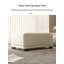 Repose-pieds repose-pieds en cuir massif avec repose-pieds