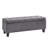 Jalob 42'' W Storage Ottoman Bench, End of Bed Storage Bench, Button Tufted Fabric Storage Ottoman, Solid Wood Leg, Safety Hinge, 330 LBS Load, Ottoman with Storage for Bedroom Living Room Entryway-637560318