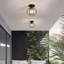 Plafonnier semi-encastré en cristal 1 lumière Temaraia-390846461