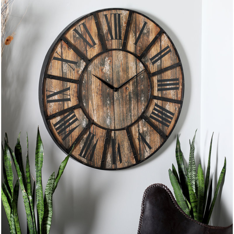 Wood Wall Clock