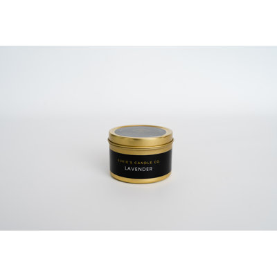 Lavender Scented Travel Size Candle
