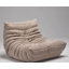 Fauteuil à billes et méridienne standard en microfibre de cuir-70798332-116650608