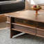 Table de bout en noyer noir-110329285