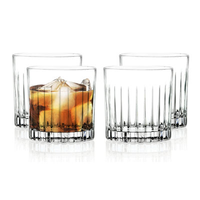 Whiskey Glasses - Verre à whisky double à l'ancienne - ensemble de 4 - DOF - 12 oz