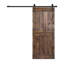Porte de grange coulissante à finition couleur H Series avec quincaillerie à assembler requise-126486753-129990679