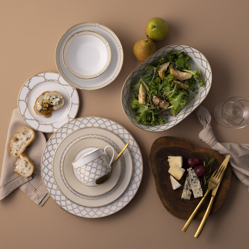 Noritake Eternal Palace 5-Piece Place Setting, Service for 1, Gold