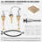 Widespread 2-handle Bathroom Faucet with Drain Assembly-101204873