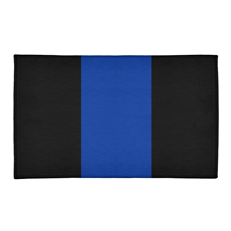 Tapis bleu/noir zone, Rectangle 2 pi x 3 pi