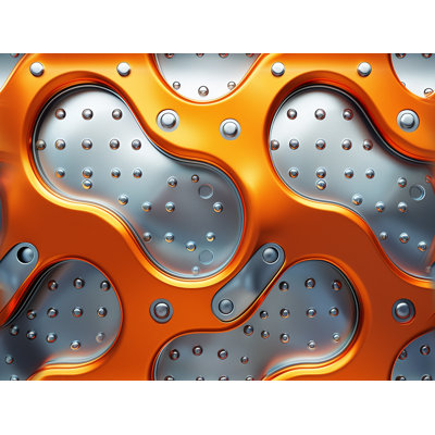 Tapisserie abstraite en microfibre