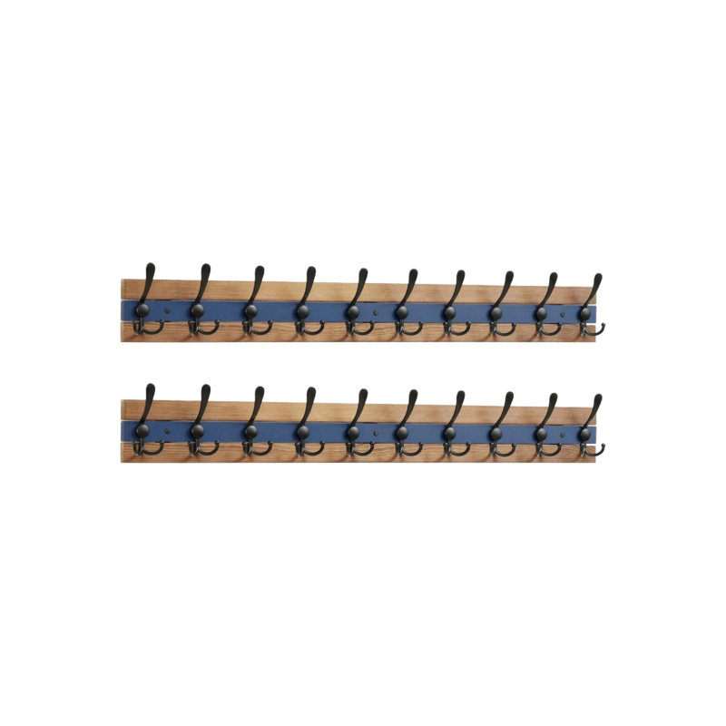 Freestanding 9 - Hook Coat Rack