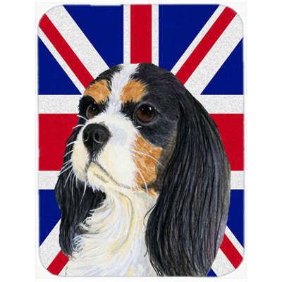 Union Jack Wood Glass Cutting Board